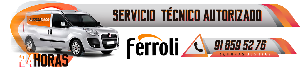 servicio técnico calderas Ferroli en Torrelodones