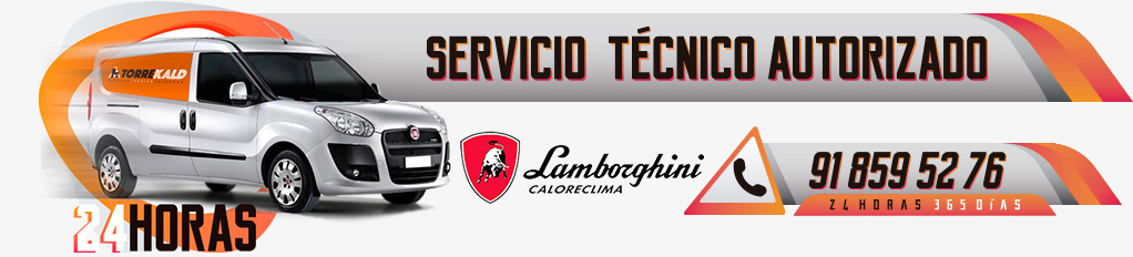 servicio técnico calderas y quemadores Lamborghini en Torrelodones